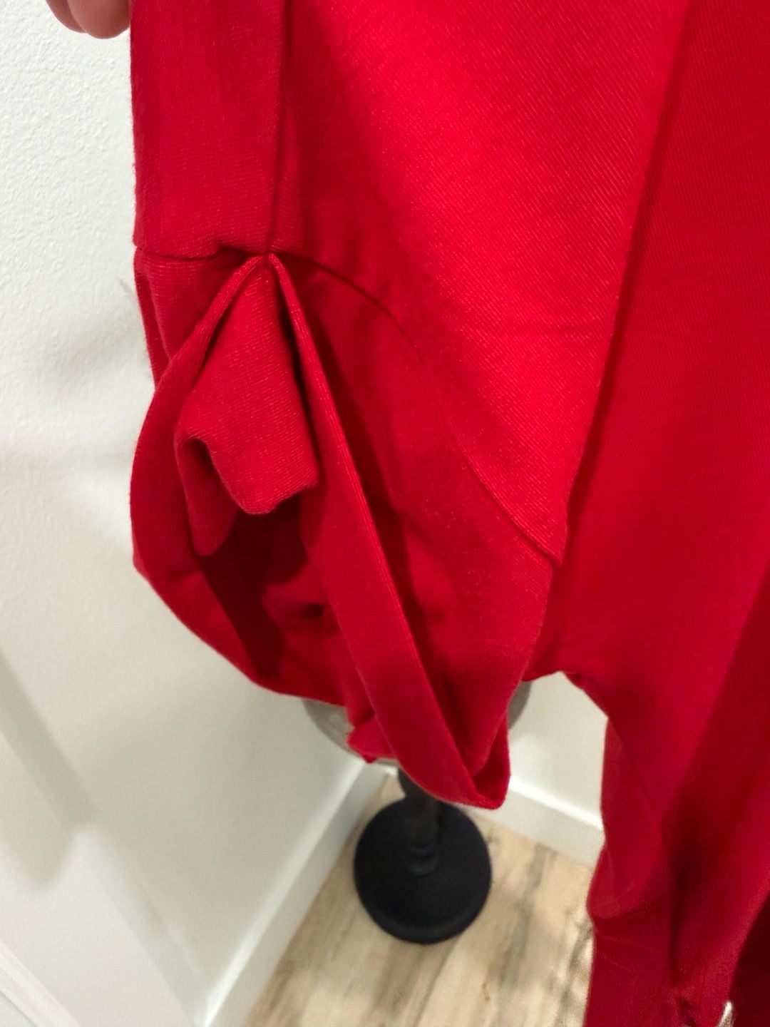 Zenana Tunic Top Size 3X Red Scoop Neck Short Sleeve Oversized 4