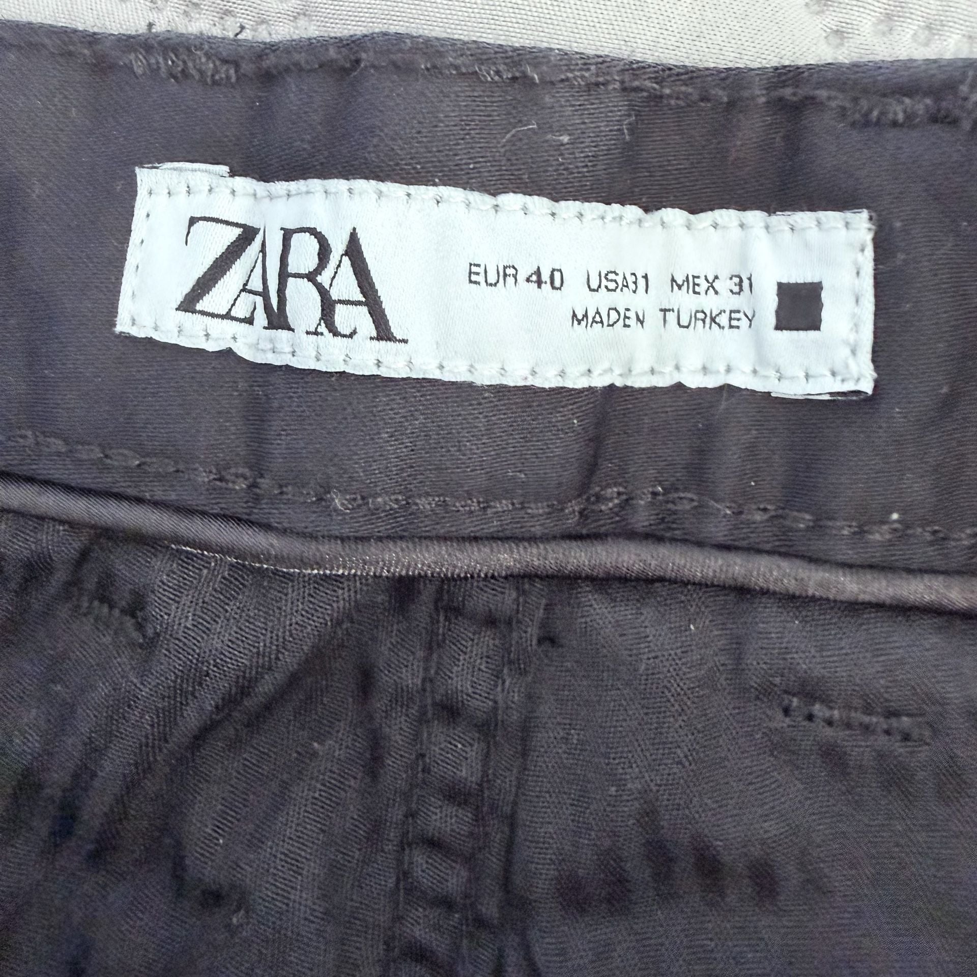 Zara Black Skinny Jeans Size 31 8