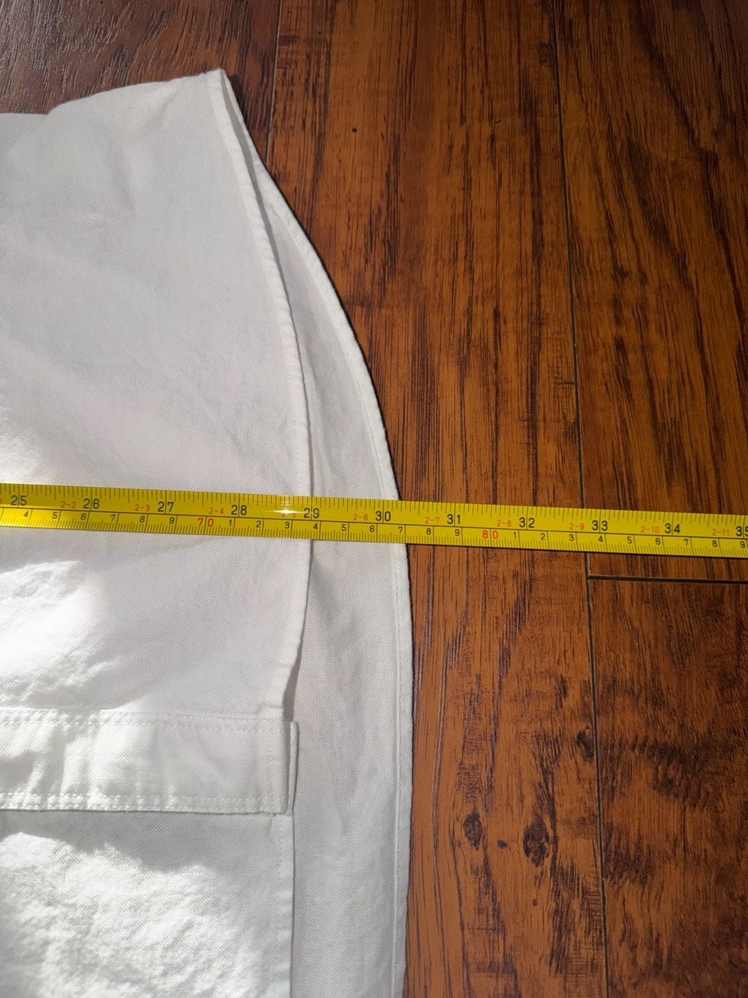 AllSaints Long Sleeve Button Down Shirt Size L White 6
