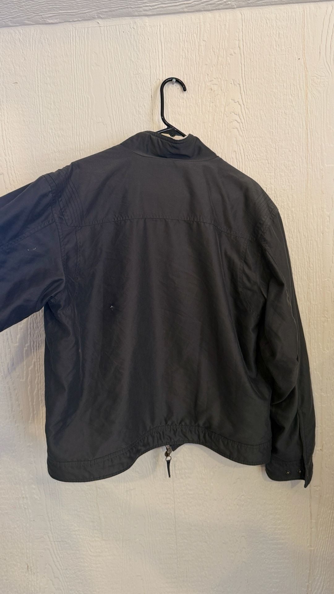 Nike Sherpa Lined Cargo Jacket Size L Black Full Zip Pocket 5