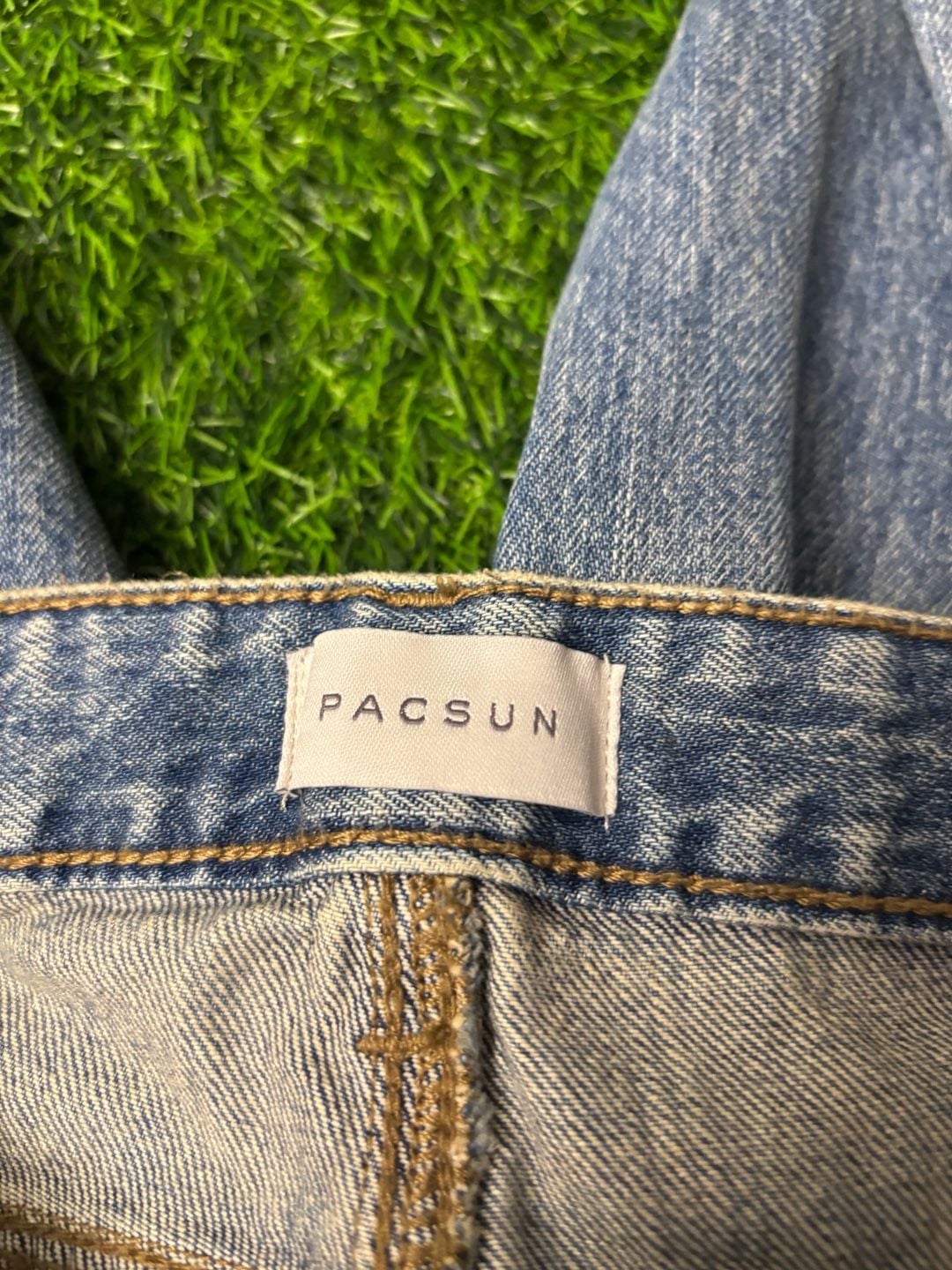 Pacsun Zoe Low Rise Girlfriend Jeans Size 25 Nicola Blue Denim 3