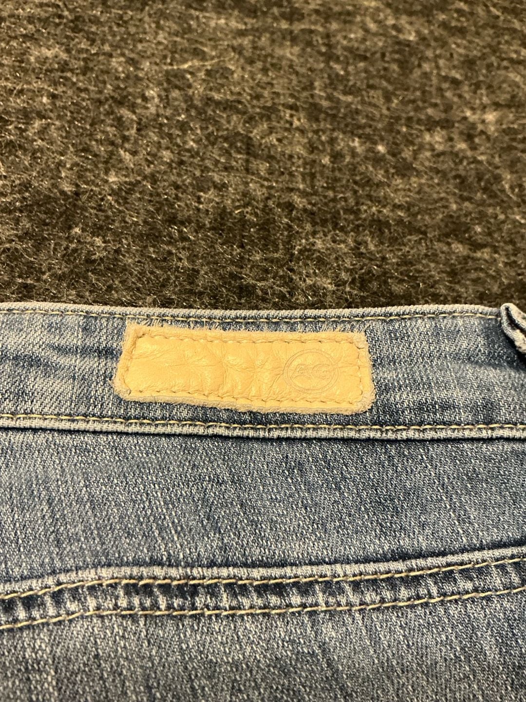 ADRIANO GOLDSCHMIED Straight Leg Lauren Cropped Jeans Womens Size 31 Blue  10