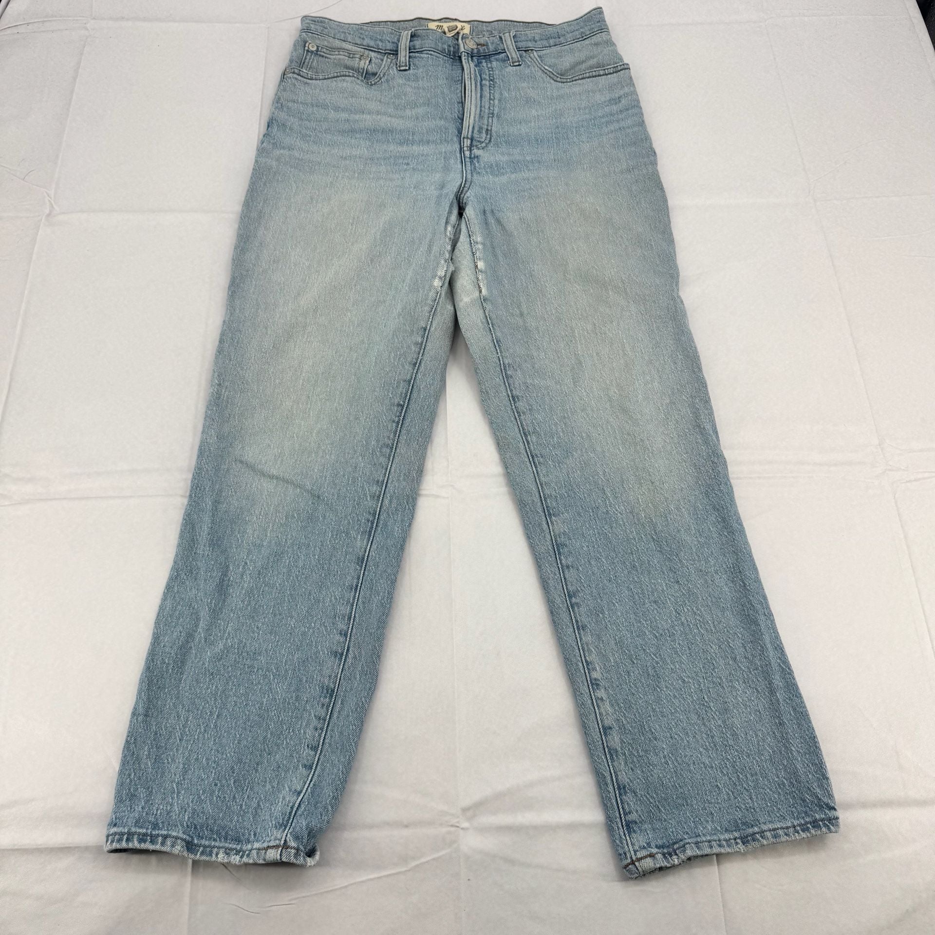 Madewell The Perfect Vintage Distressed Straight Jean Size 28 2