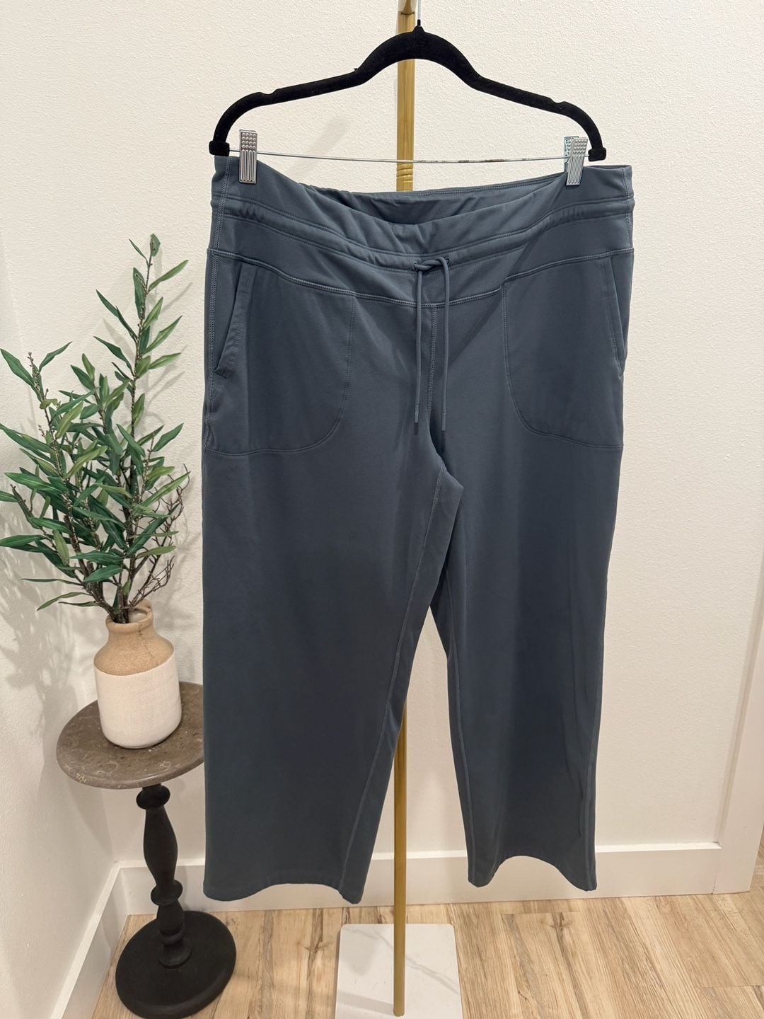 Mondetta Warm Stretch Straight Leg Pant Size XXL Grey/Blue 2