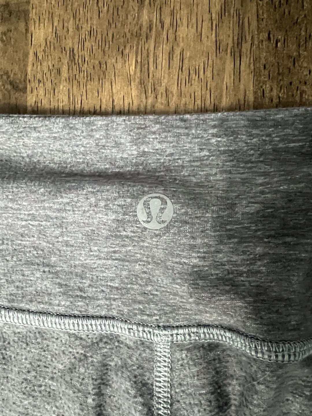 Lululemon Leggings Size 6 Gray Heather Workout Yoga Pants 4