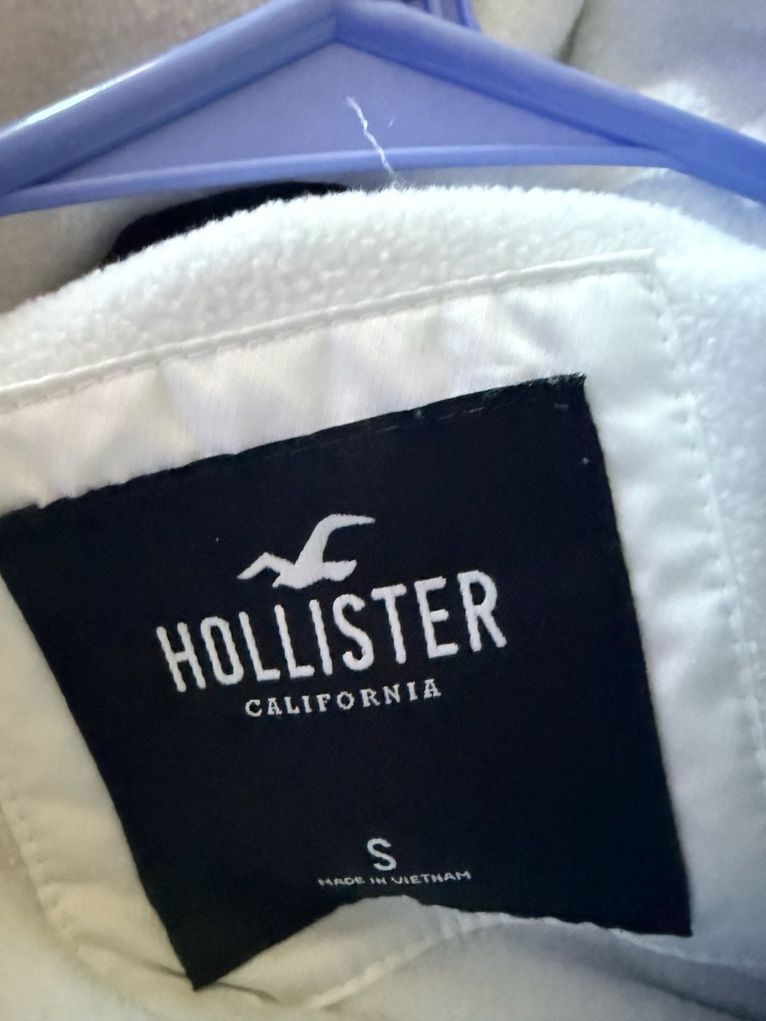 Hollister 1999 Racing Windbreaker Jacket Black White Checkered 7
