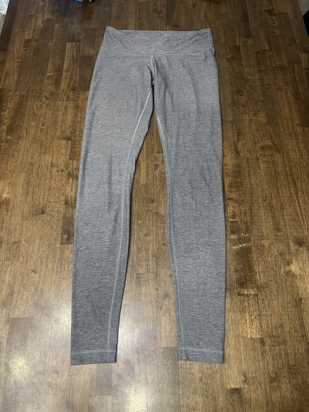 Lululemon Leggings Size 6 Gray Heather Workout Yoga Pants 6