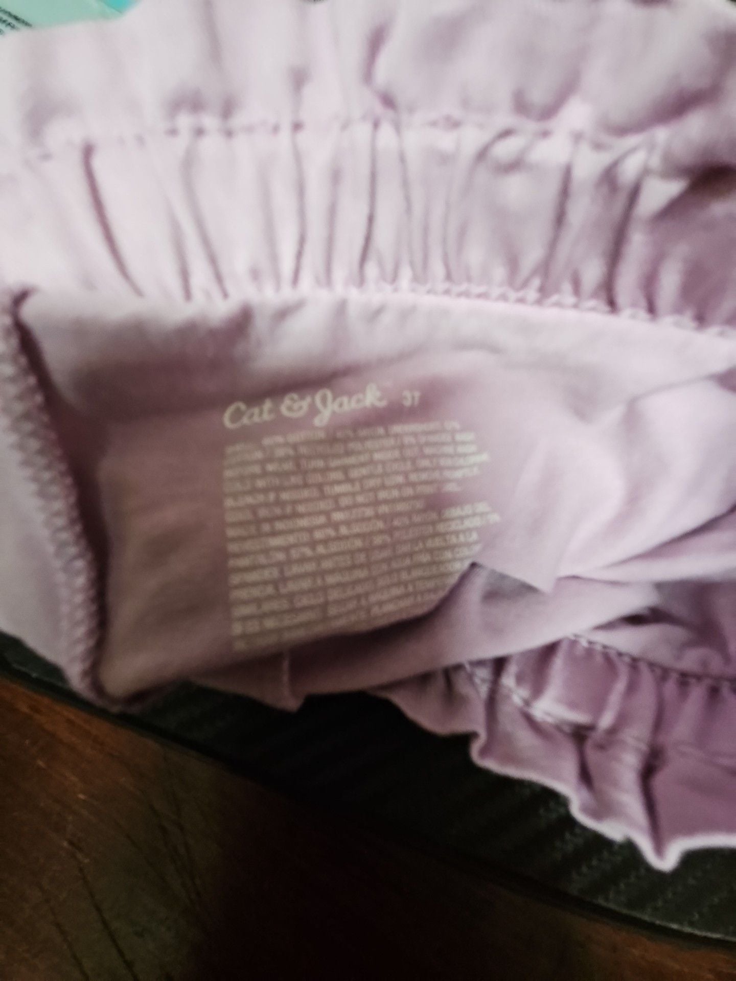 (563) Cat & Jack Skort Size 3T Purple 6
