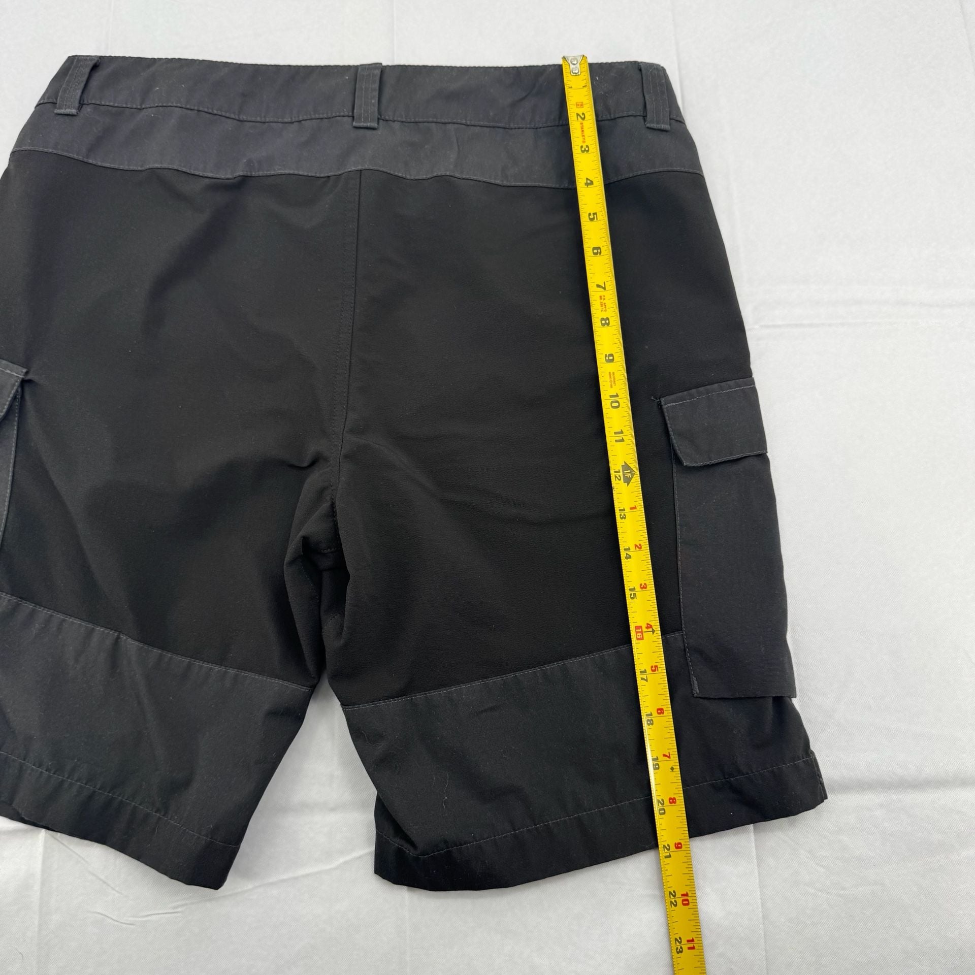Helly Hansen Gorpcore Cargo Shorts Size L Black Quick Dry Outdoor 7