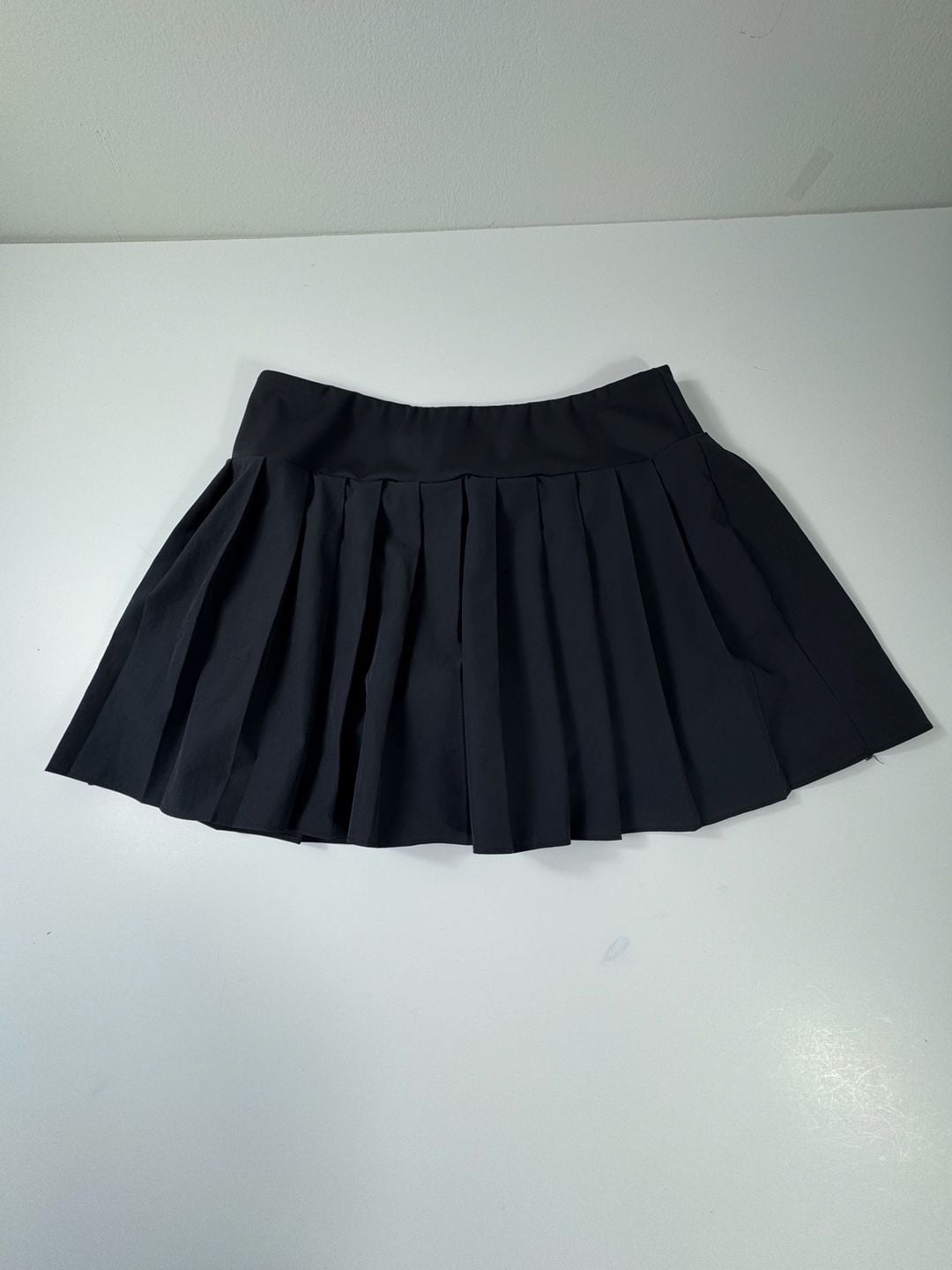 Athletic Pleated Skirt Black 7