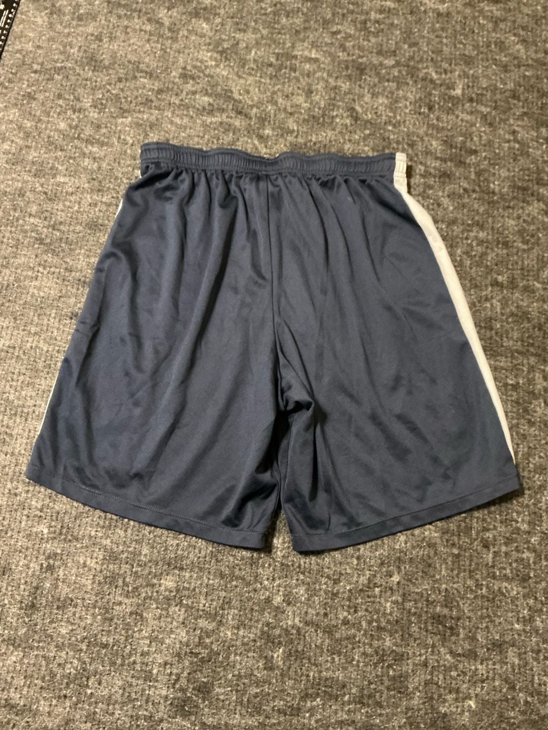 Nike Dri-FIT Athletic Shorts Womens Size XL Blue White Gym Sports 10