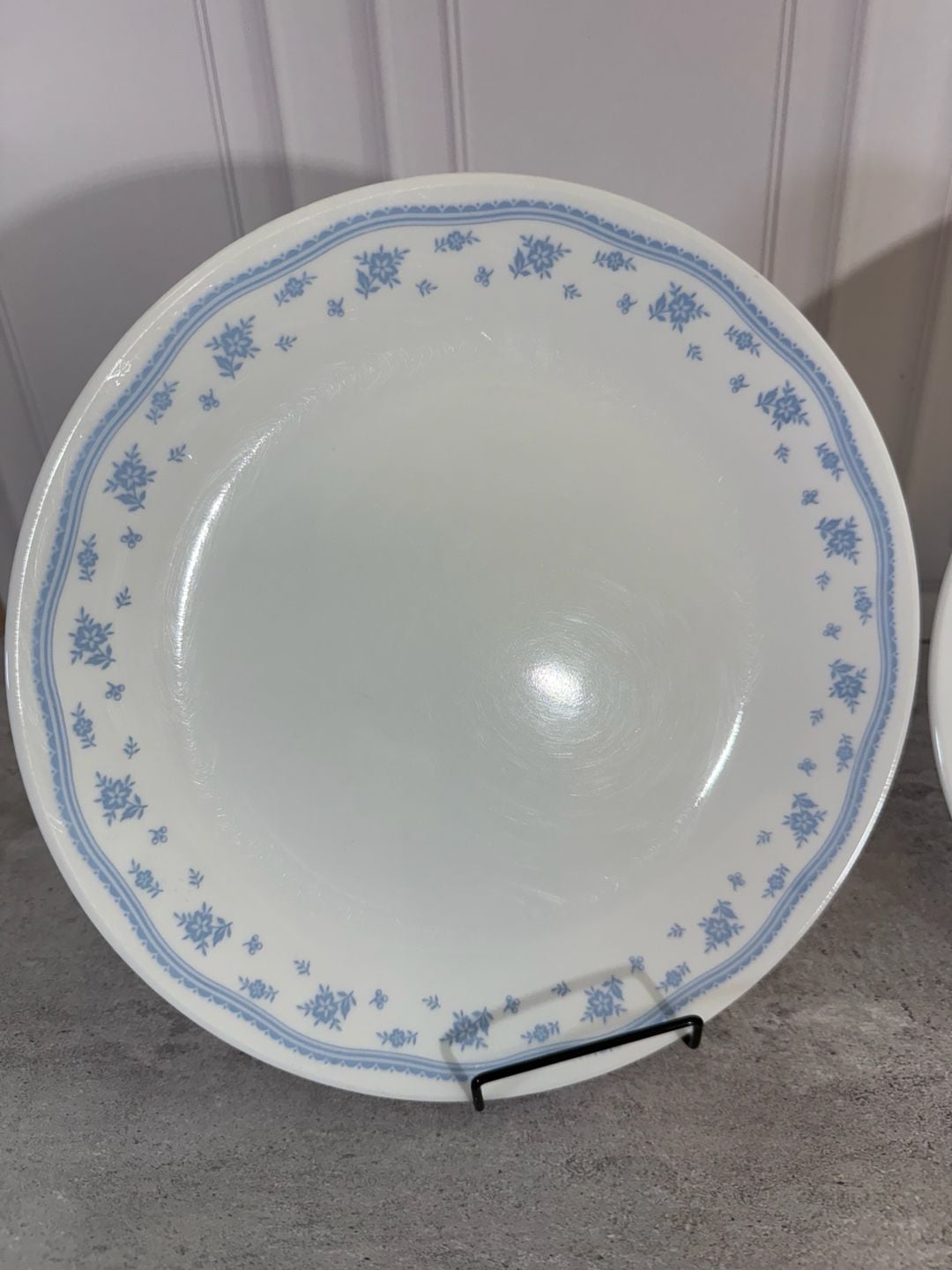 Corelle Morning Blue Serving Platter And Dinner Plate 3