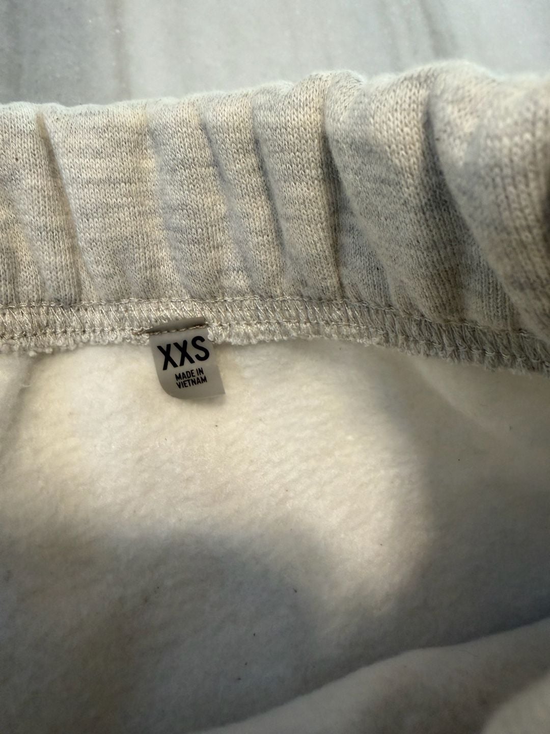 Fear of God Essentials Sweatpants Size XXS Light Oatmeal Grey 6