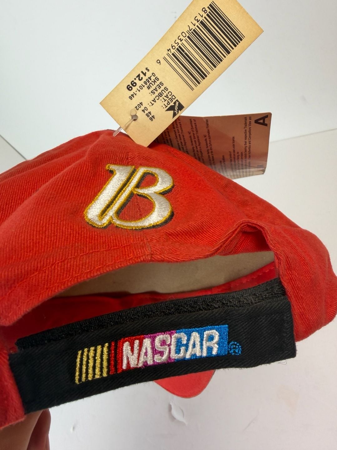 NWT Winners Circle Dale Earnhardt Jr NASCAR #8 Red Adjustable Hat 6