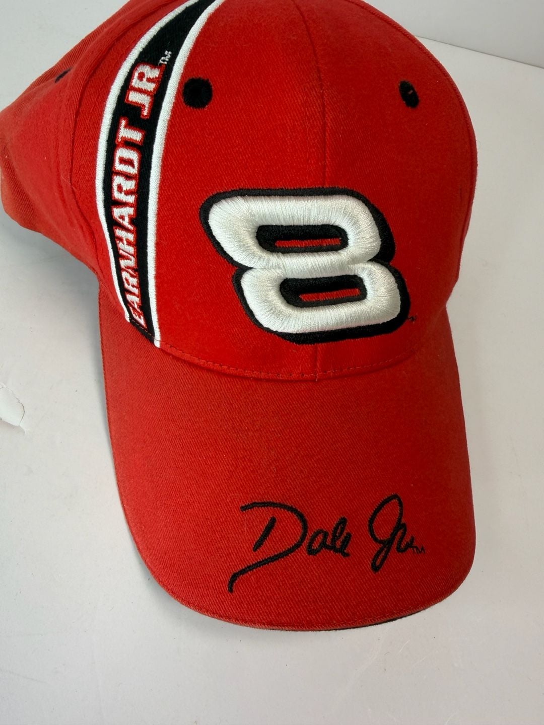 NWT Winners Circle Dale Earnhardt Jr NASCAR #8 Red Adjustable Hat 7