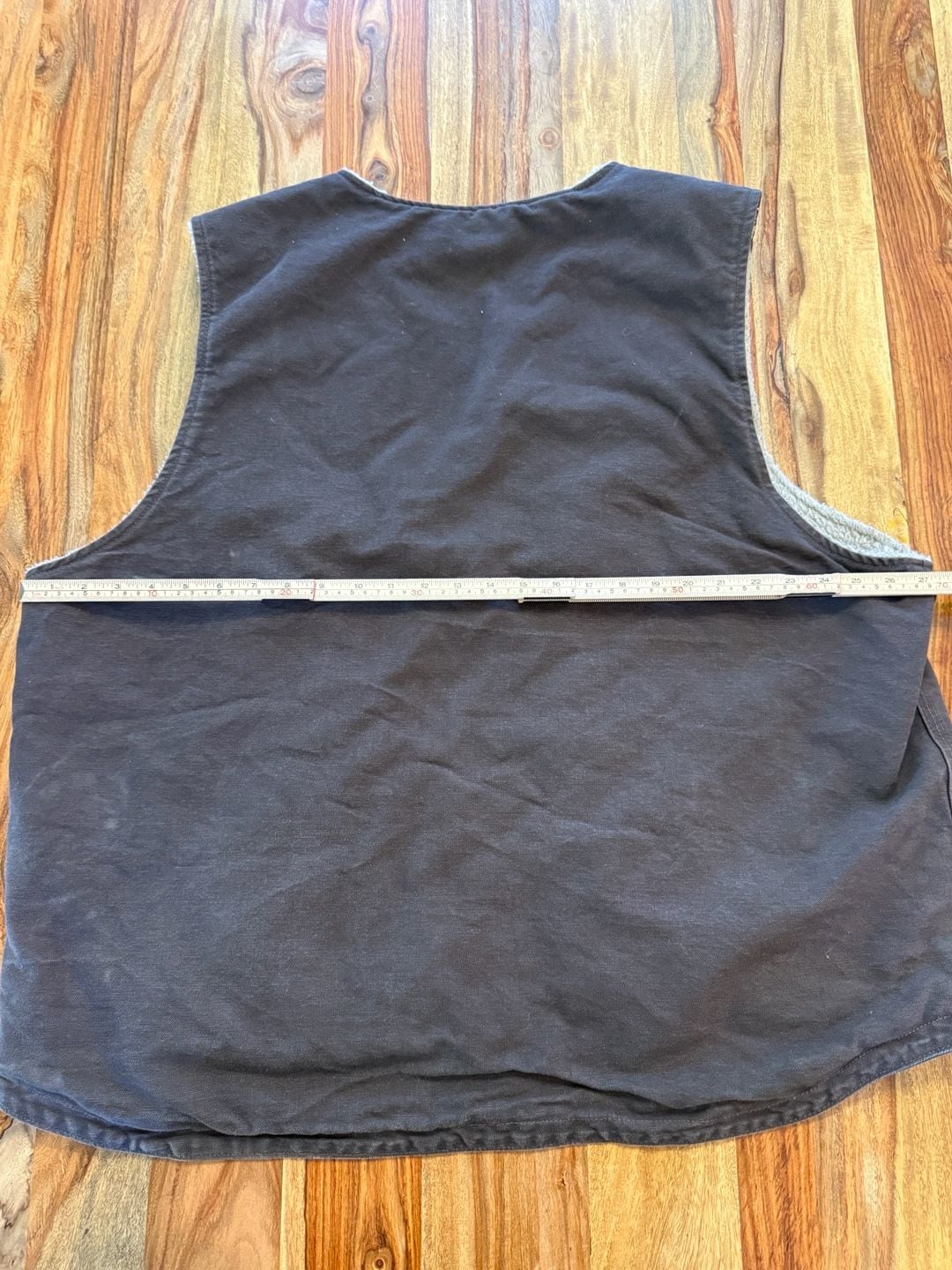 Carhartt Sherpa Lined Vest Size 2XL Tall Brown Duck Canvas 6