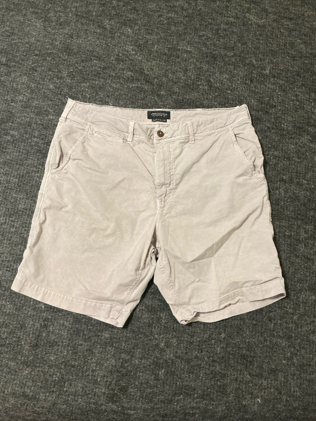 American Eagle Next Level Flex Shorts Mens Size 38 Beige Chino 2