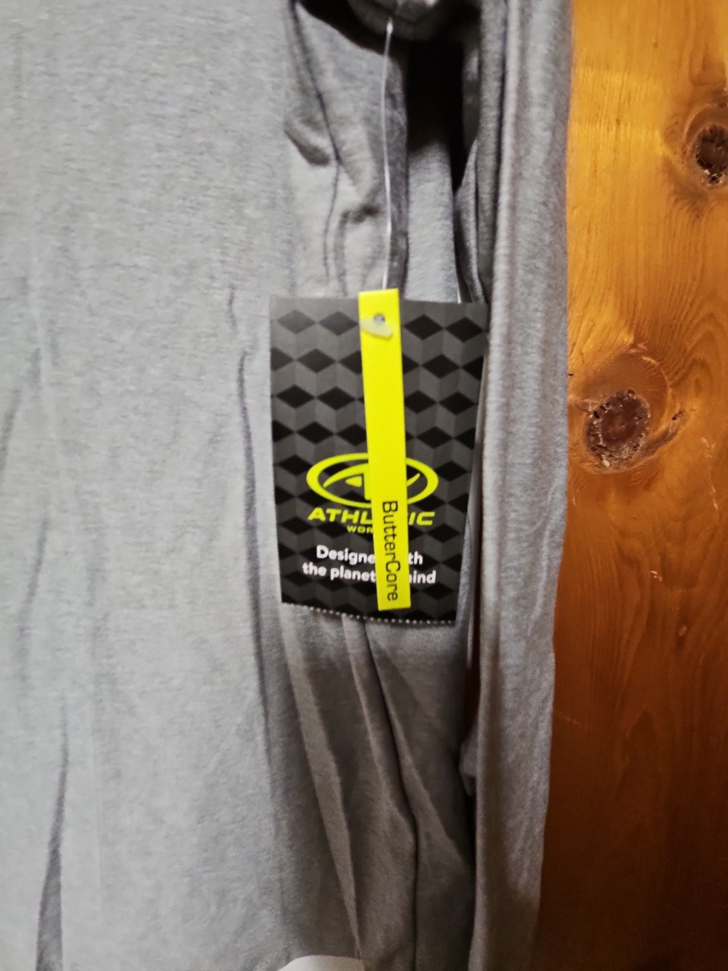 (565) Athletic Works ButterCore Long Sleeve Gray Shirt 3
