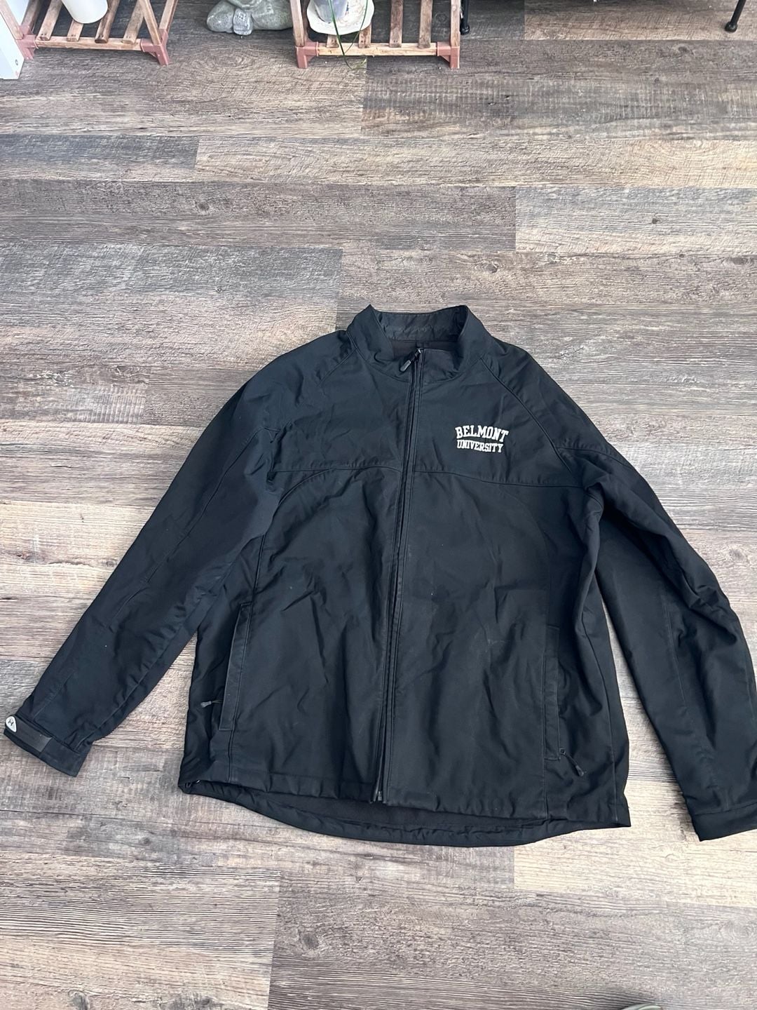 Under Armour Belmont University Jacket Size XL Black Full Zip 2