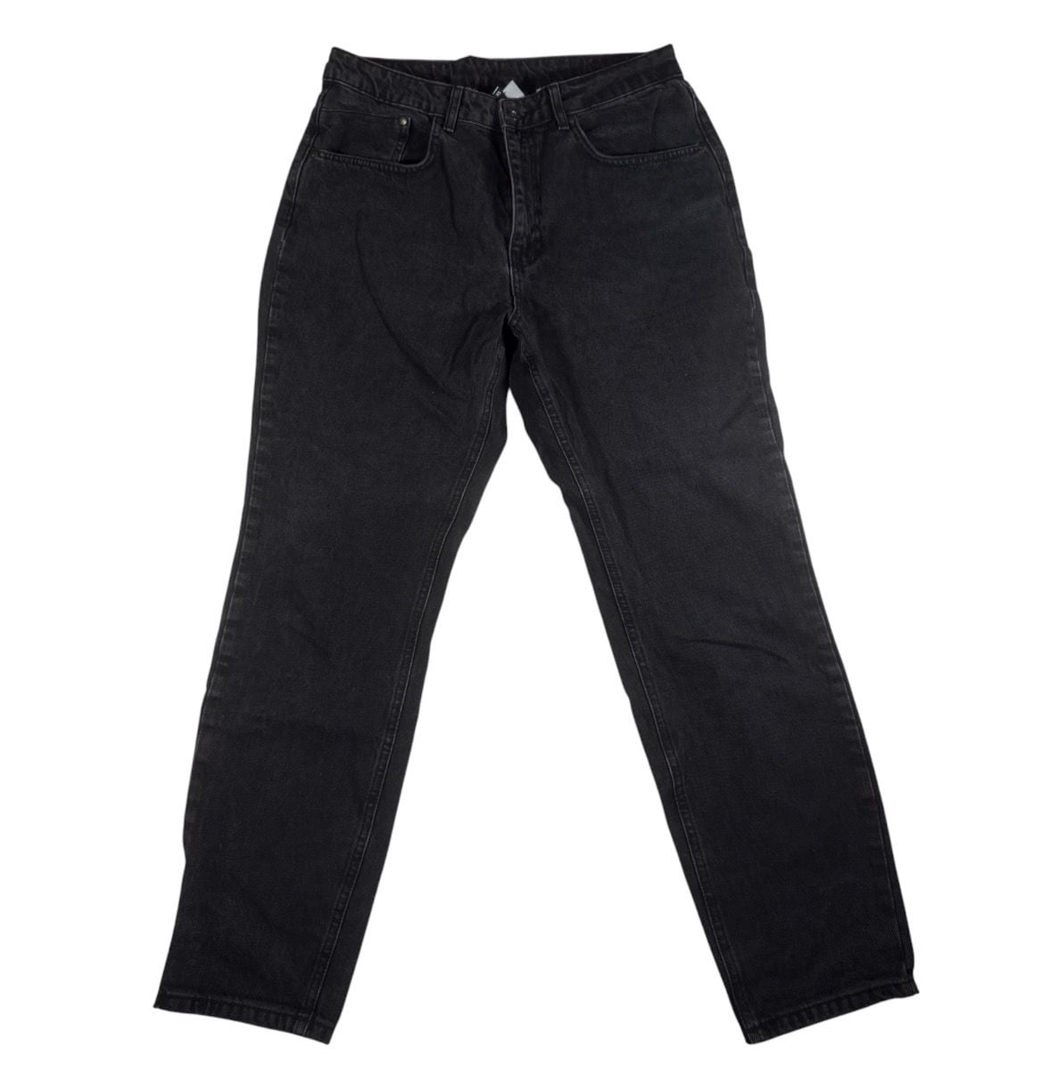 Ragged Jeans Size 32 Black Denim Straight Leg Pants 3
