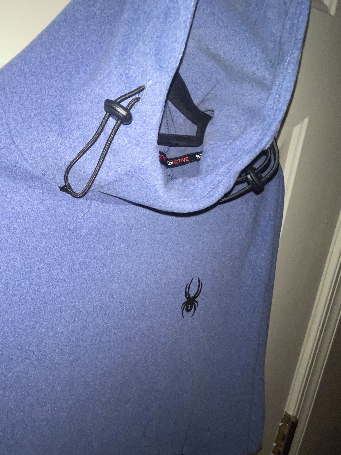 Spyder Active ProWeb Hoodie Size S Blue Sweatshirt Pullover 4