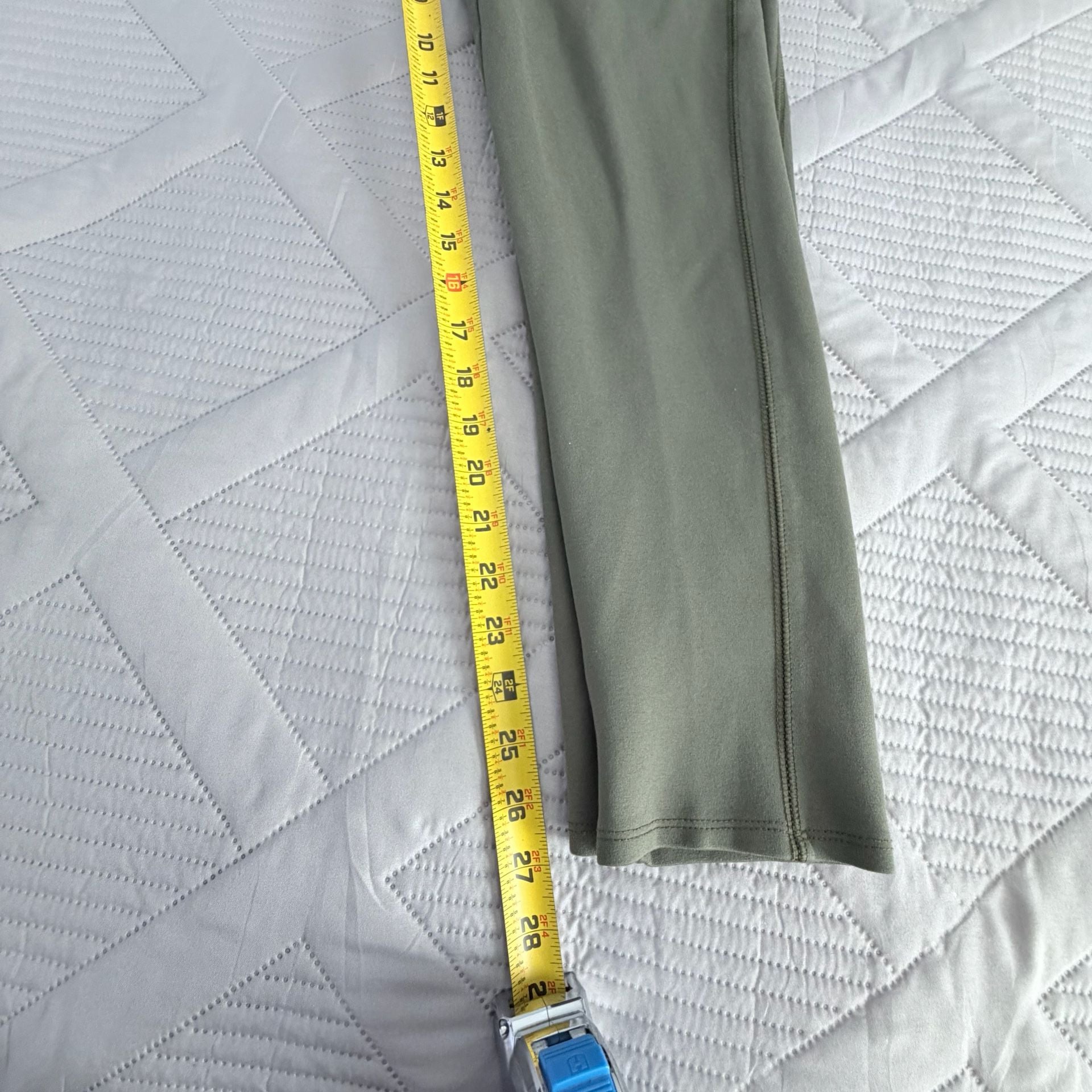 Glyder Pure Pocket Legging Moss Green High Waist 10 7