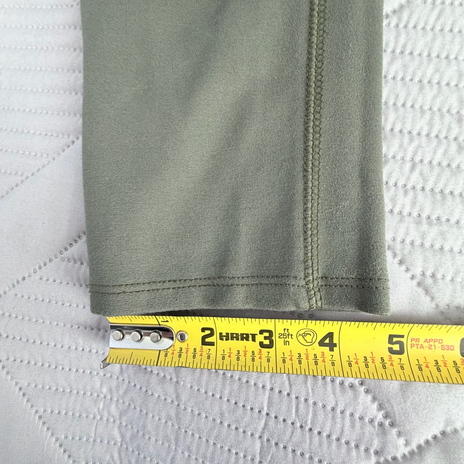 Glyder Pure Pocket Legging Moss Green High Waist 10 8