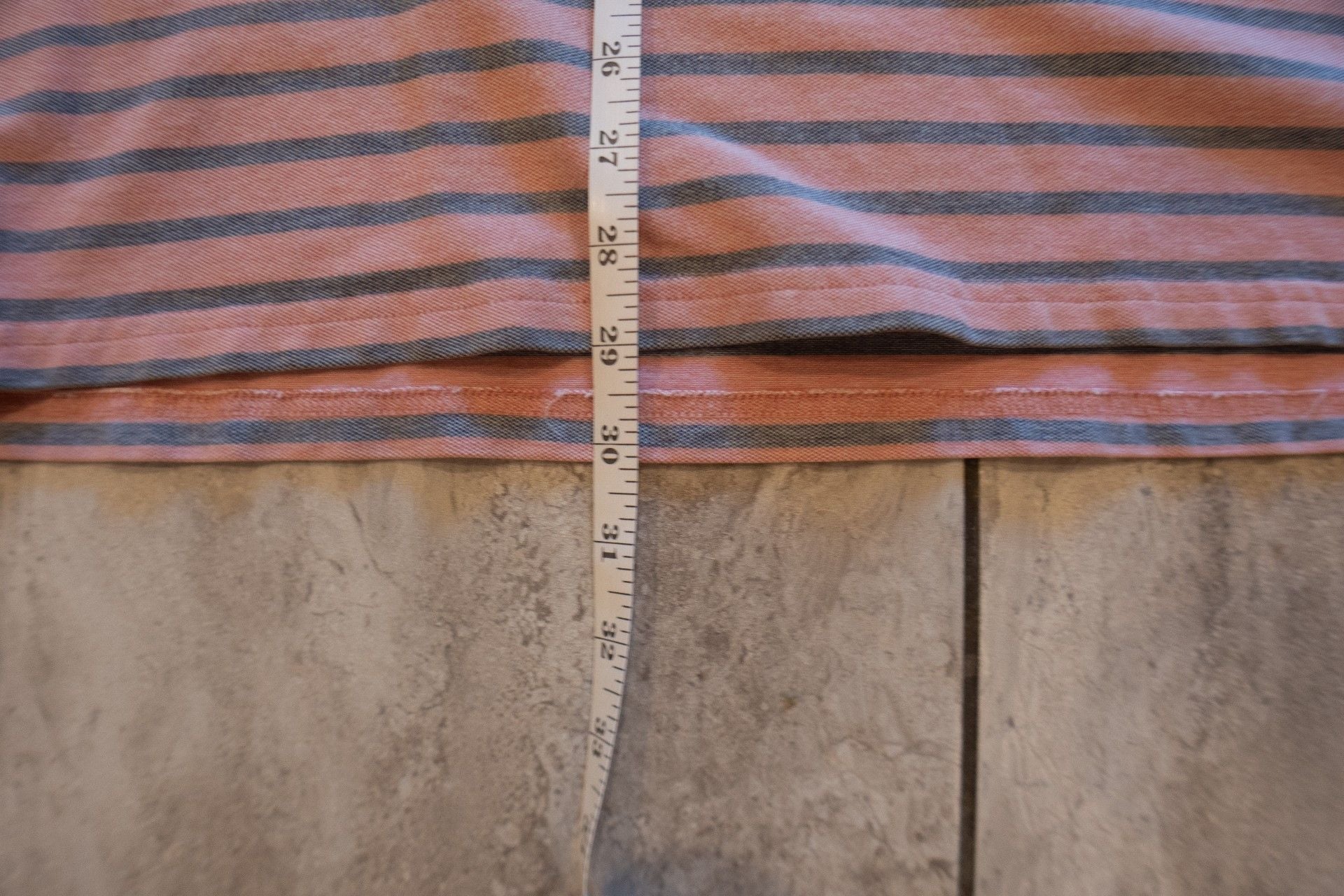L.L. Bean Striped Polo Shirt XXL Reg Pink Gray Short Sleeve 8