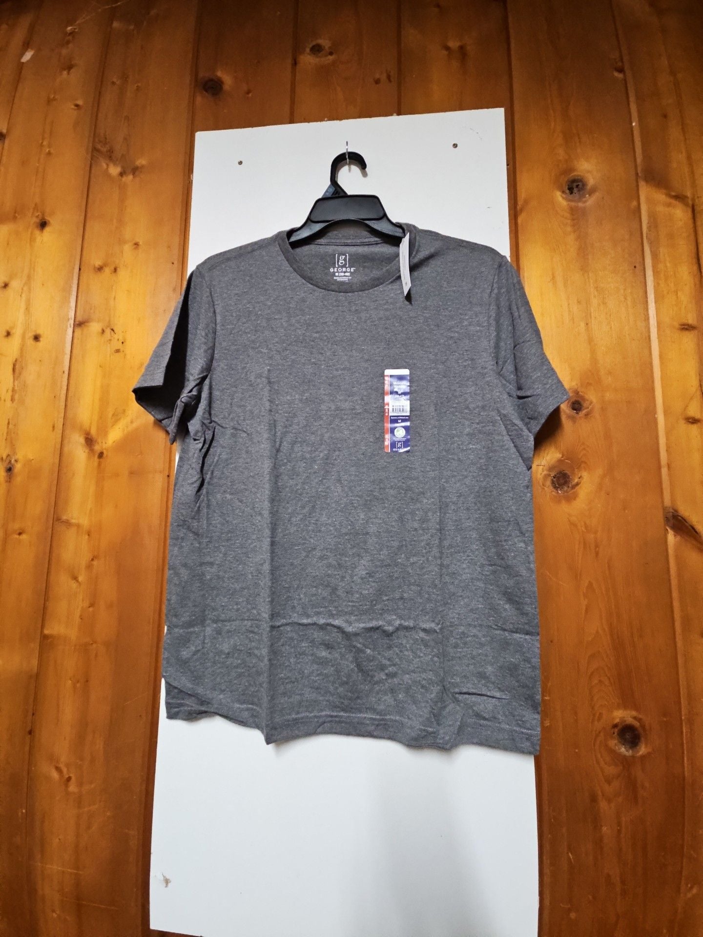 (567) George T-Shirt Size M (38-40) Gray 2