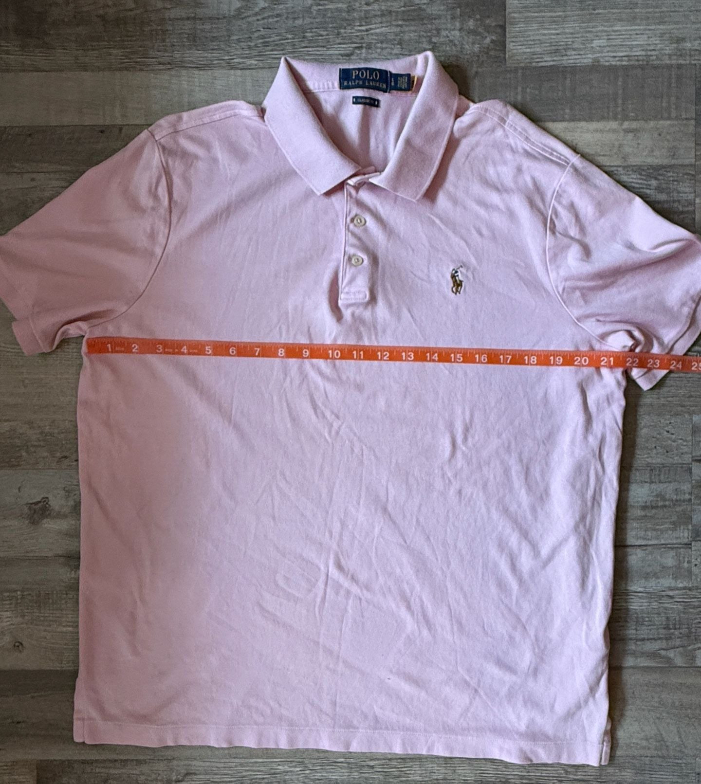 Polo Ralph Lauren caramel pink Men's Classic Fit Soft Polo Shirt, US size L 5