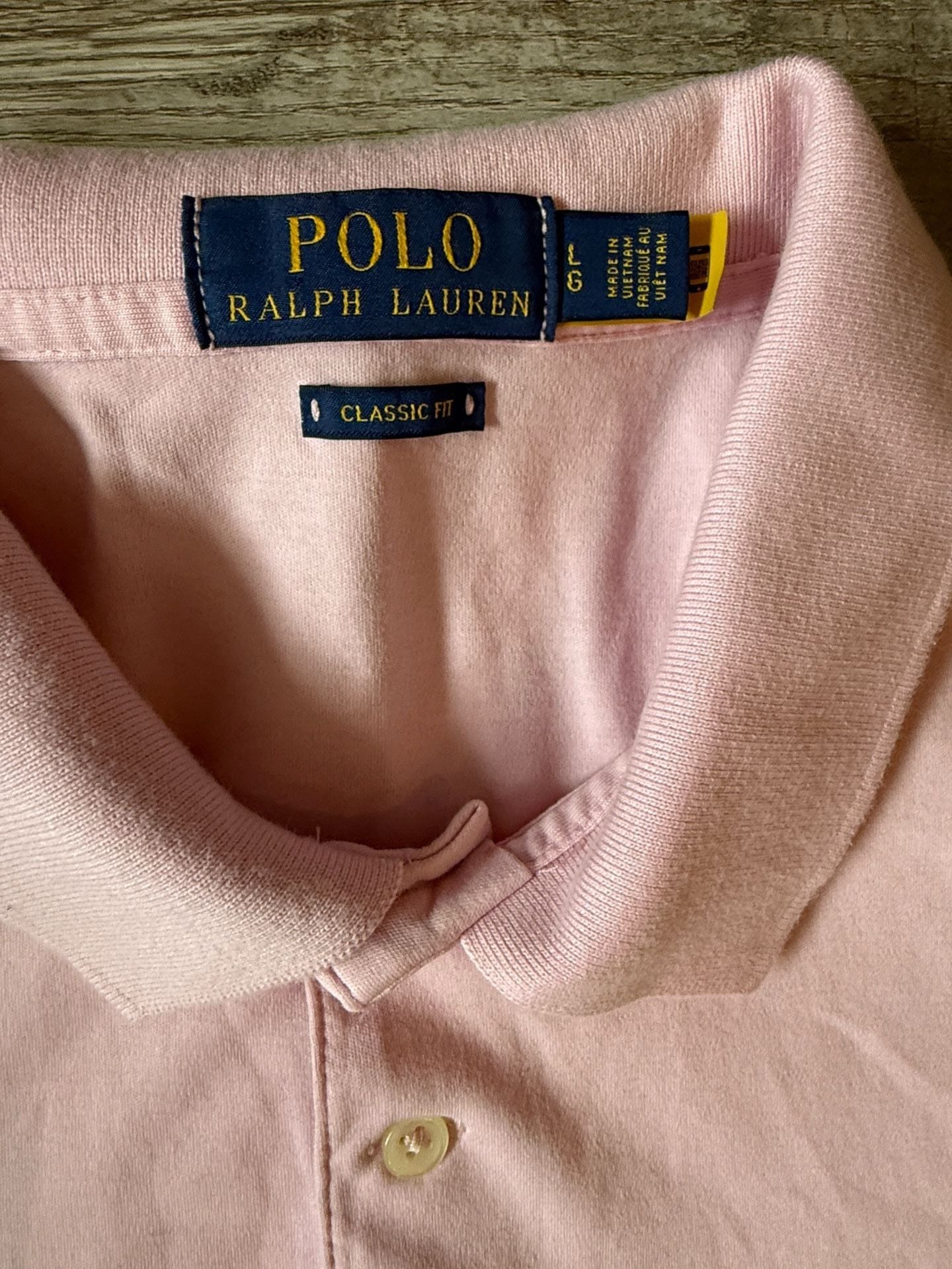 Polo Ralph Lauren caramel pink Men's Classic Fit Soft Polo Shirt, US size L 3