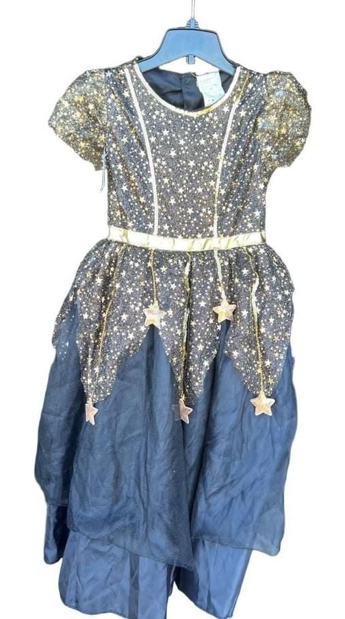 Rubies Twilight Witch Costume Size L 10/12 Dress Hat 1