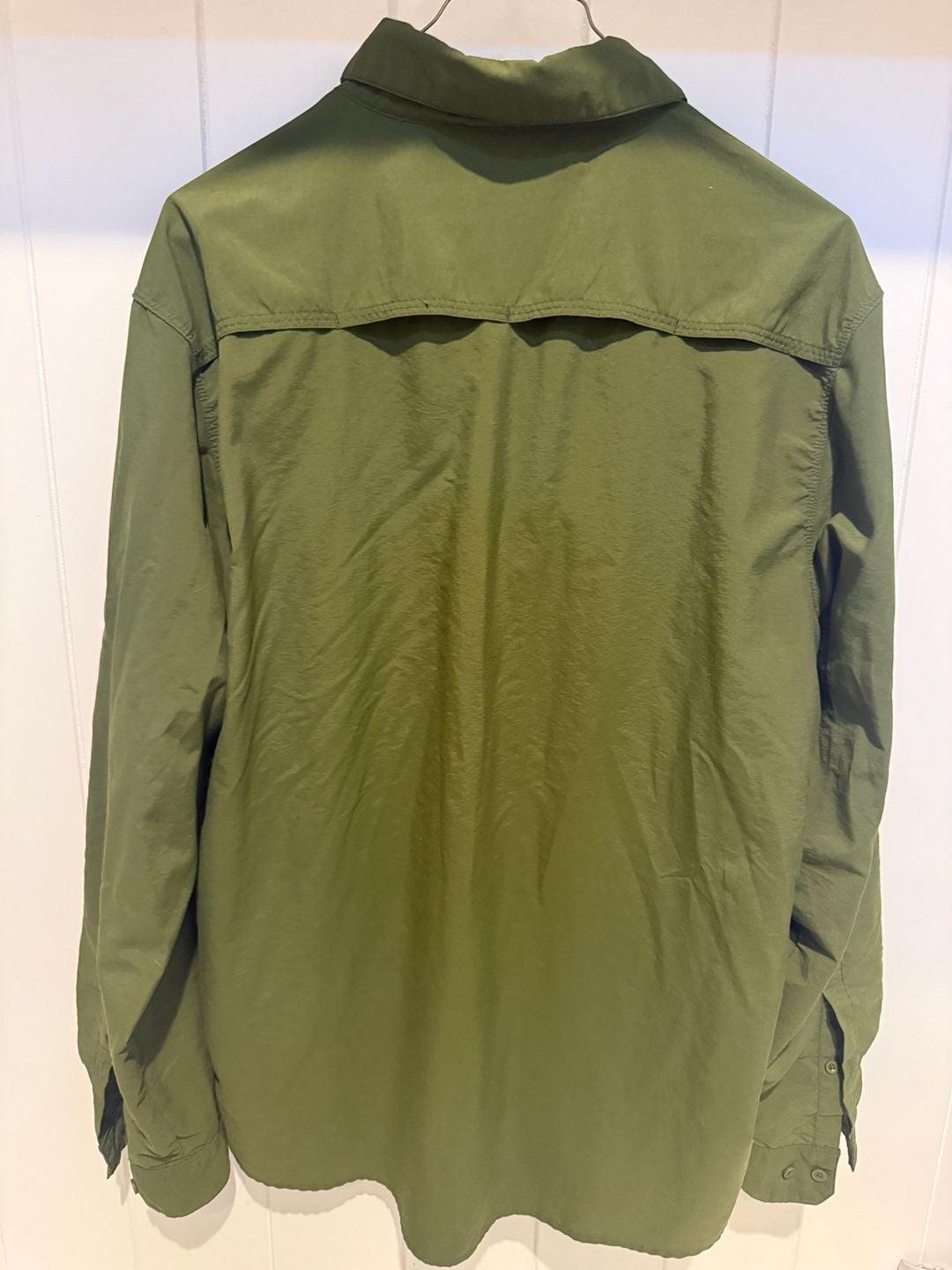 Mountain Hardwear Long Sleeve Hiking Shirt Size M Green 7