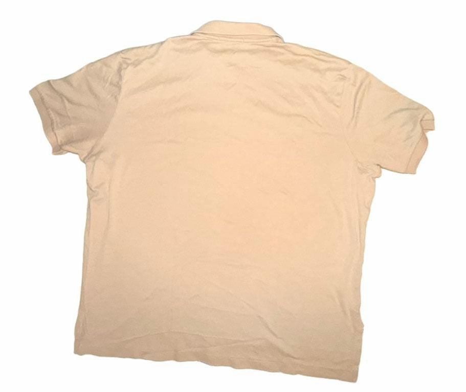 Polo Ralph Lauren Polo Shirt Size XXL Tan Beige Cotton Short Sleeve 8