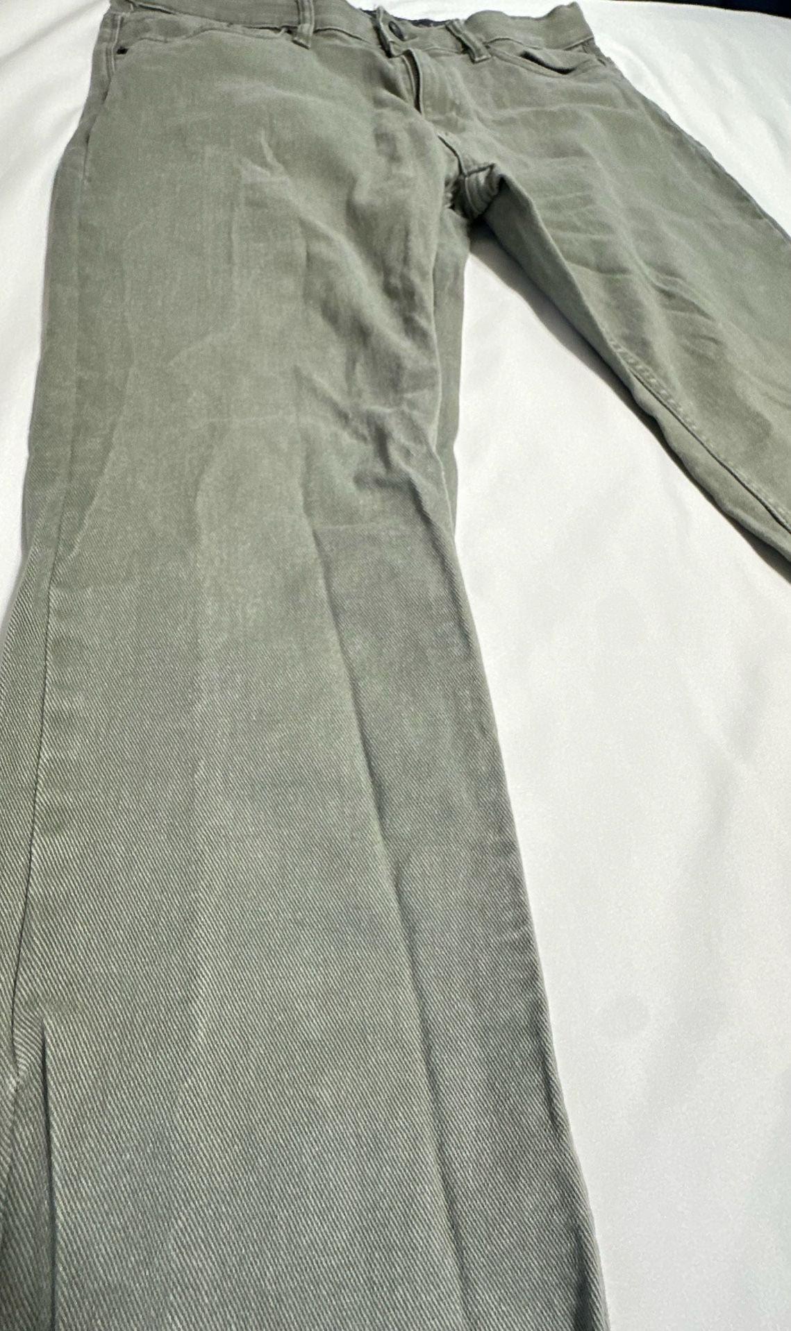 Jachs NY Slim Jeans Size 32x30 Green Denim Pants 3