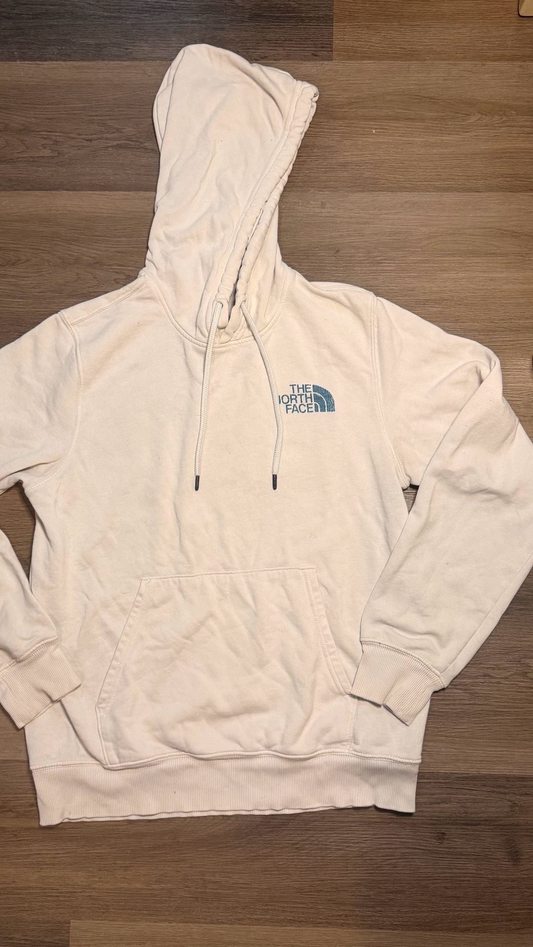 The North Face Graphic Hoodie Size S Off-White Never Stop Exploring 2
