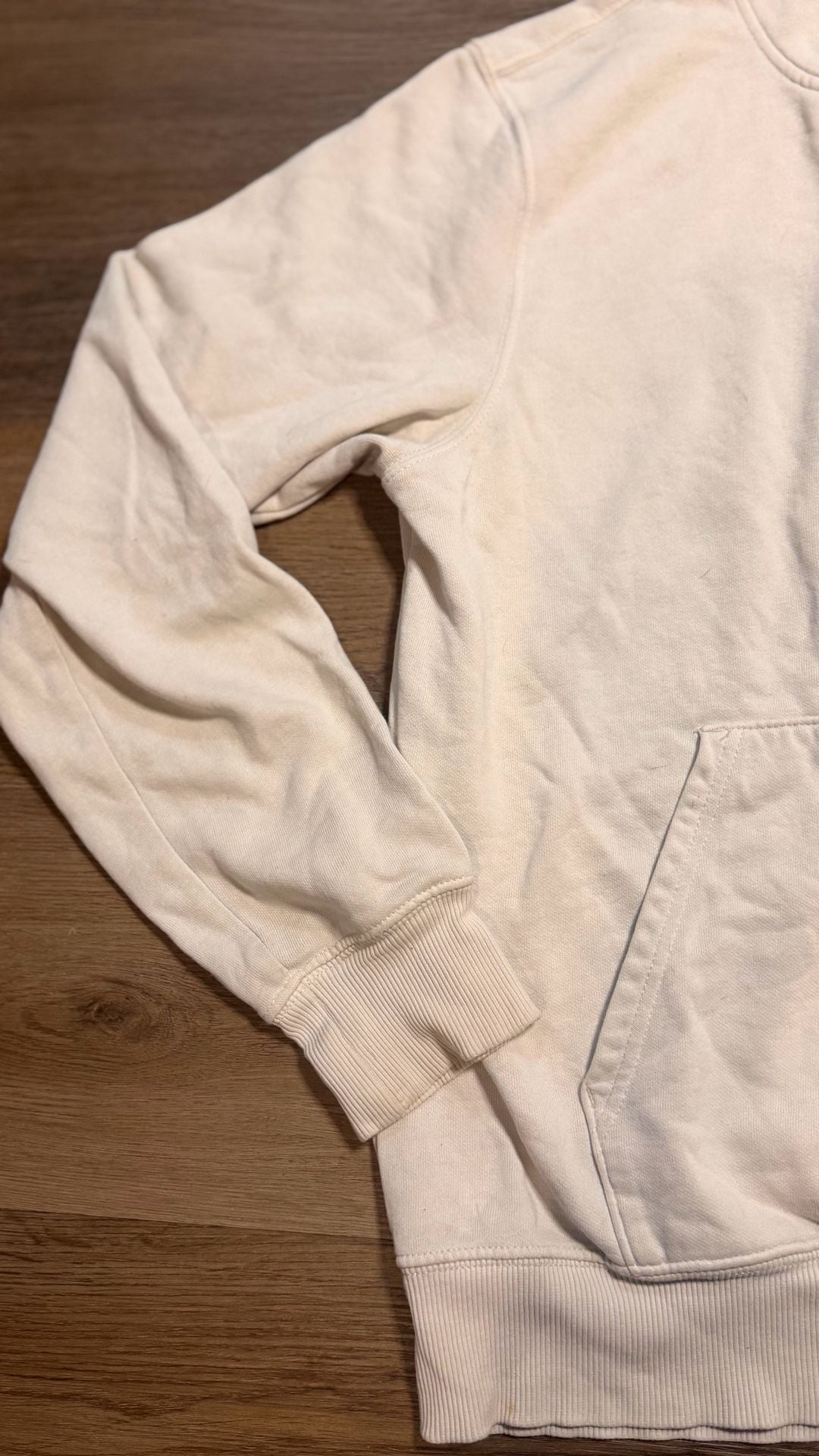 The North Face Graphic Hoodie Size S Off-White Never Stop Exploring 5