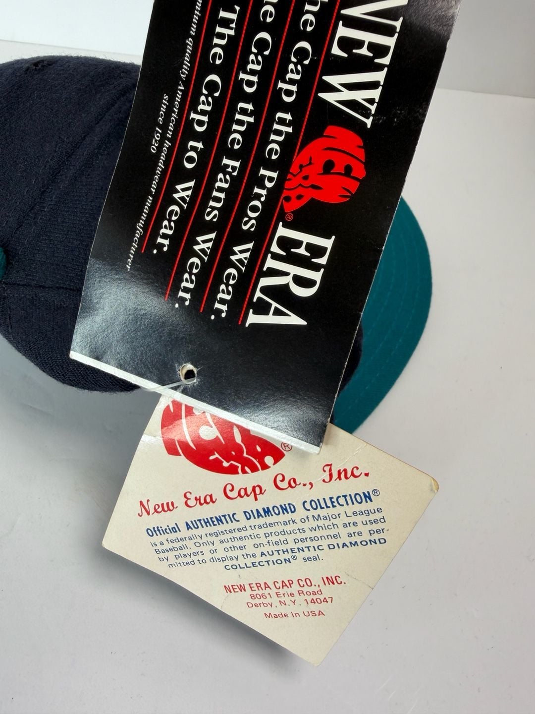 New Era Seattle Mariners 5950 Size 7 1/4 Vintage MLB Hat Fitted Cap With tags 4