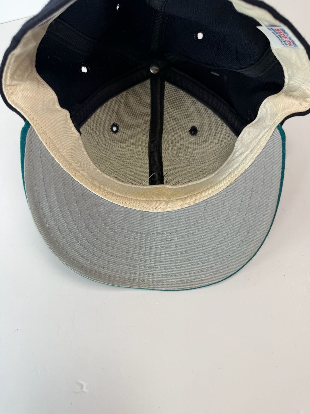 New Era Seattle Mariners 5950 Size 7 1/4 Vintage MLB Hat Fitted Cap With tags 6