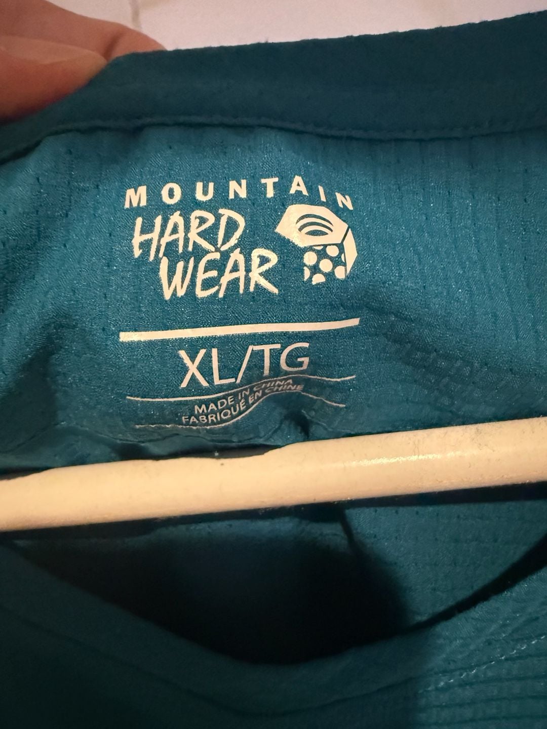 Mountain Hardwear T-Shirt Size XL Teal Athletic 3
