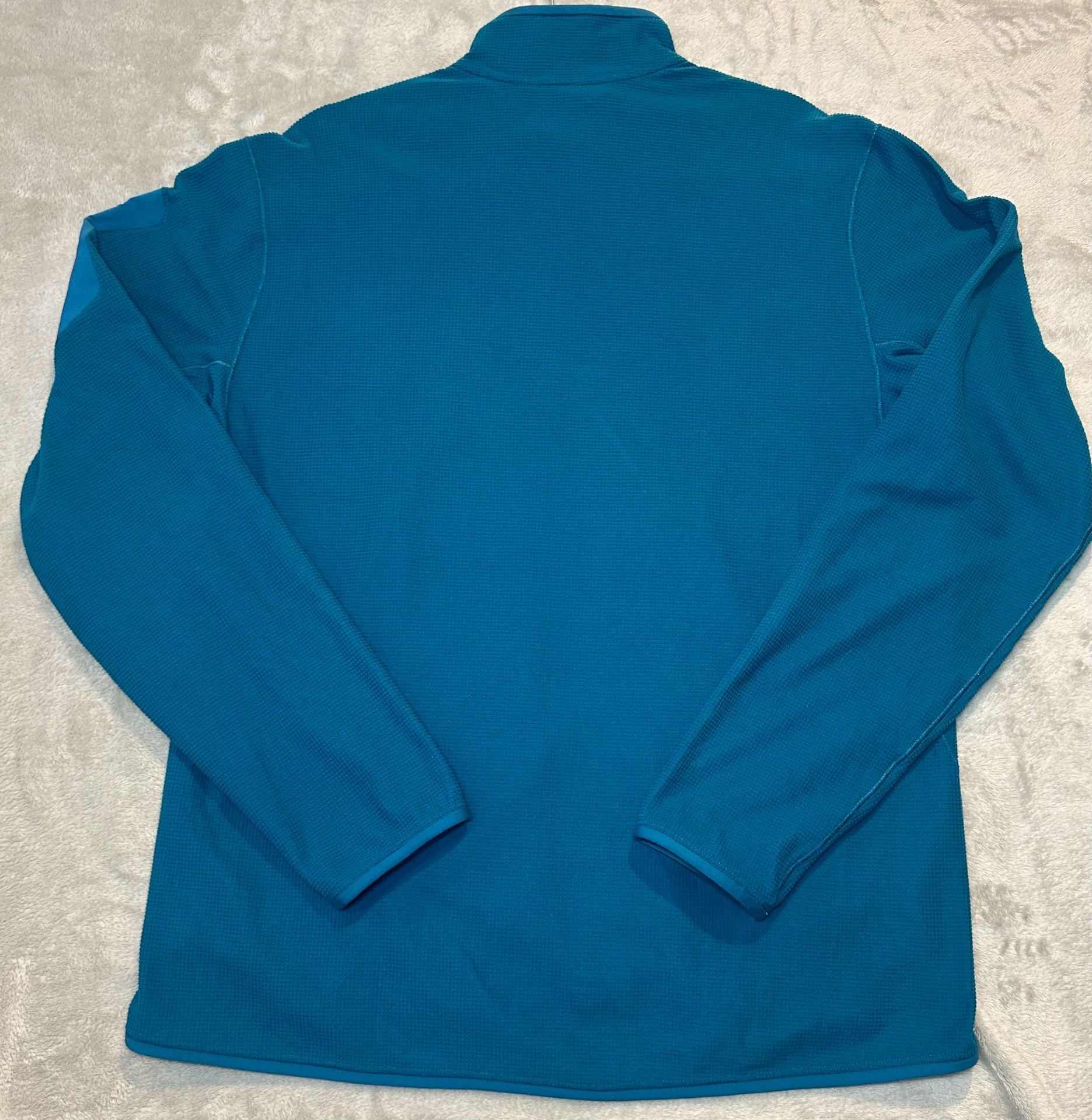 Arcteryx Delta LT Jacket Size L Blue Polartec Fleece Full Zip 8