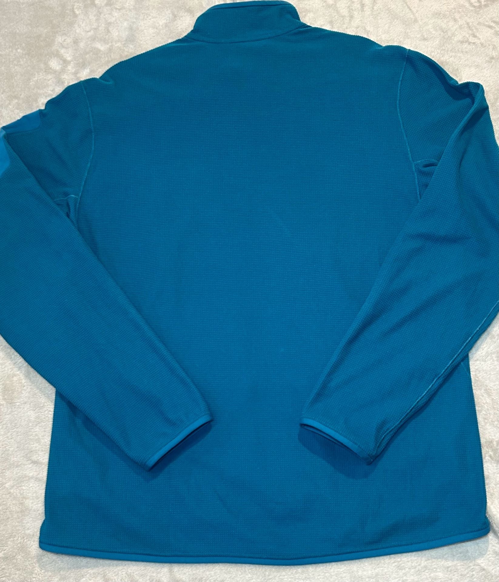 Arcteryx Delta LT Jacket Size L Blue Polartec Fleece Full Zip 9