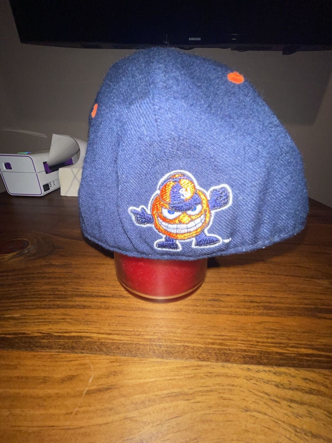 Zephyr Syracuse University Hat Size 7 3/8 NCAA Wool 3