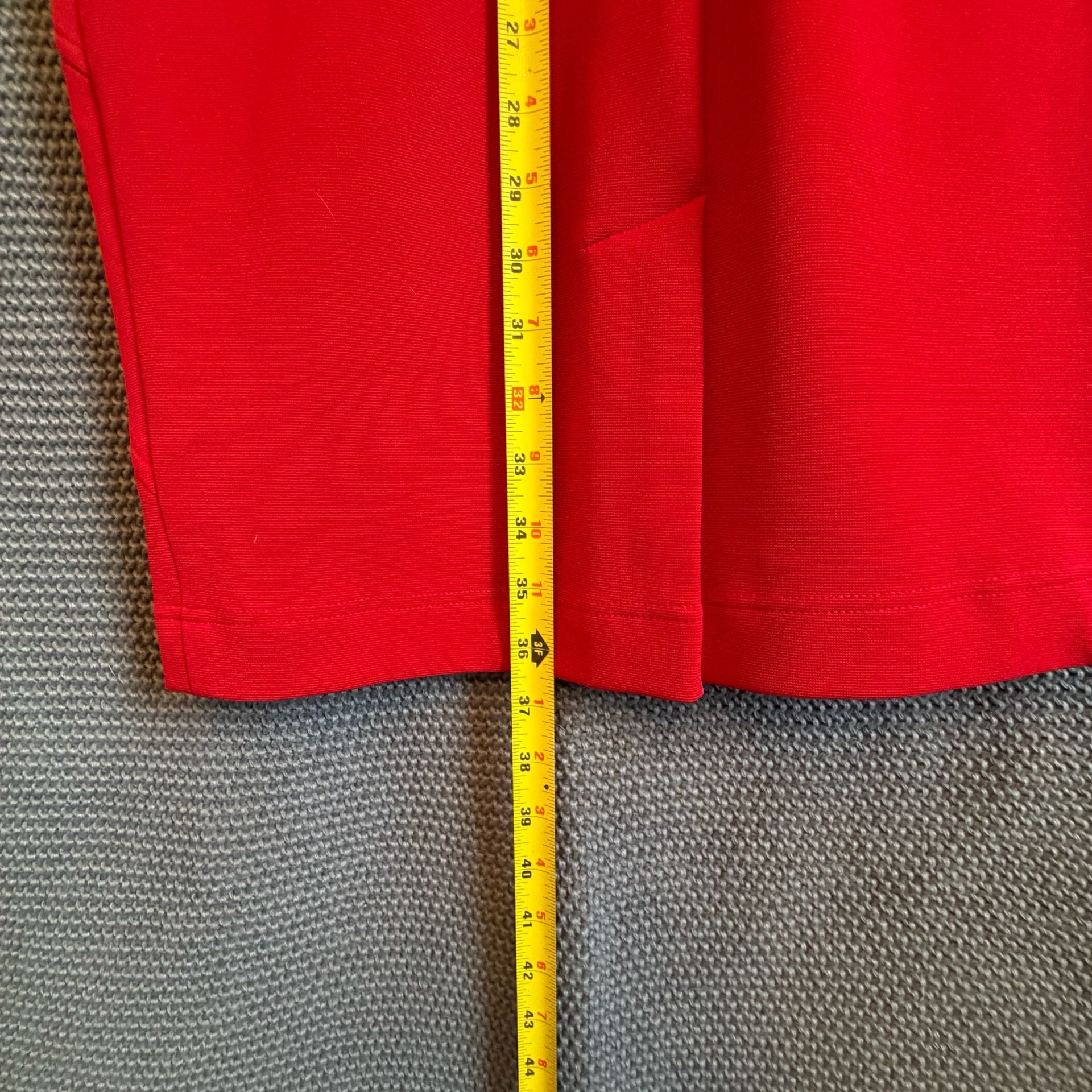 Adrianna Papell Bandage Bodycon Dress Size 4 Red V-Neck Party Mini 7