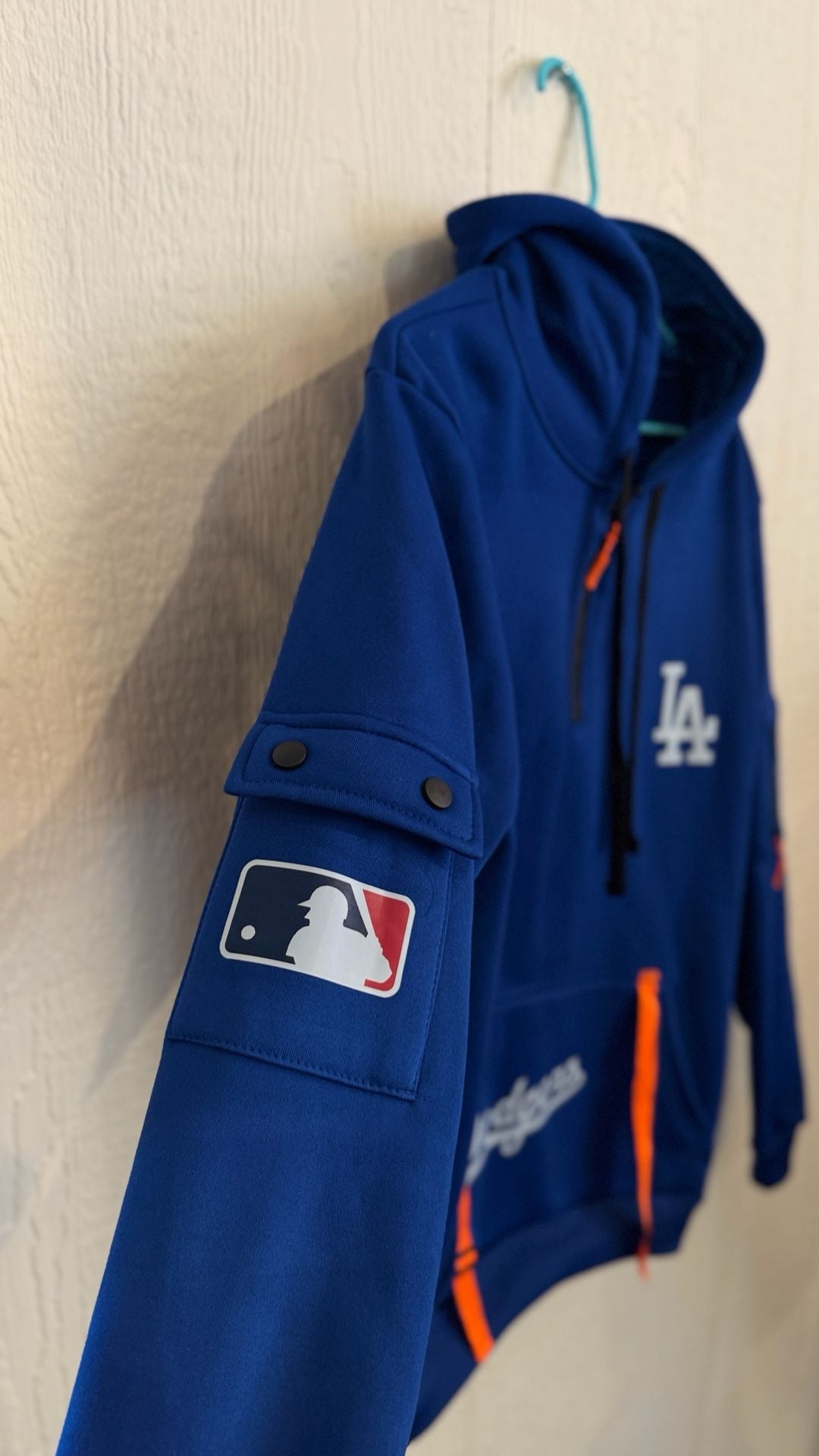 Los Angeles Dodgers MLB Hoodie Size L Blue World Champions 5