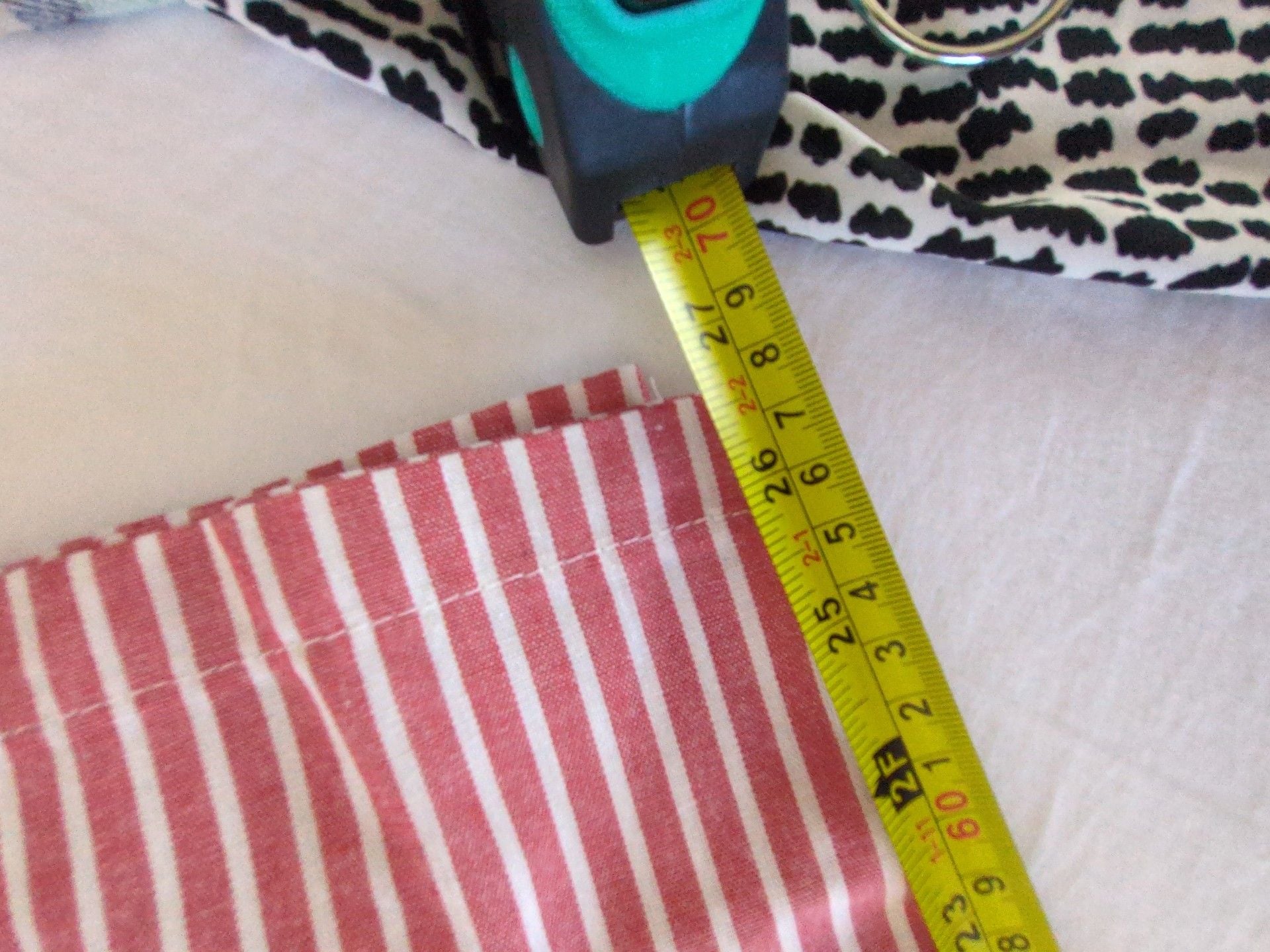 Unbranded Red Striped Lounge Pants Size L Drawstring Casual 6