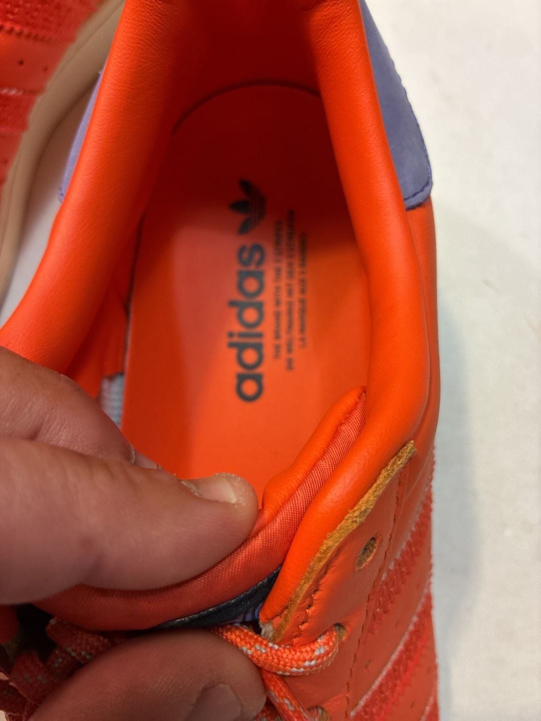 Adidas Superstar 82 Great Outdoors Orange Purple Sneakers Shoes 9