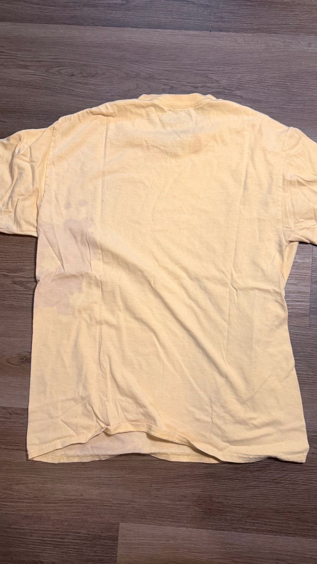 Polaroid T-Shirt Size S/M Yellow Graphic Tee 5