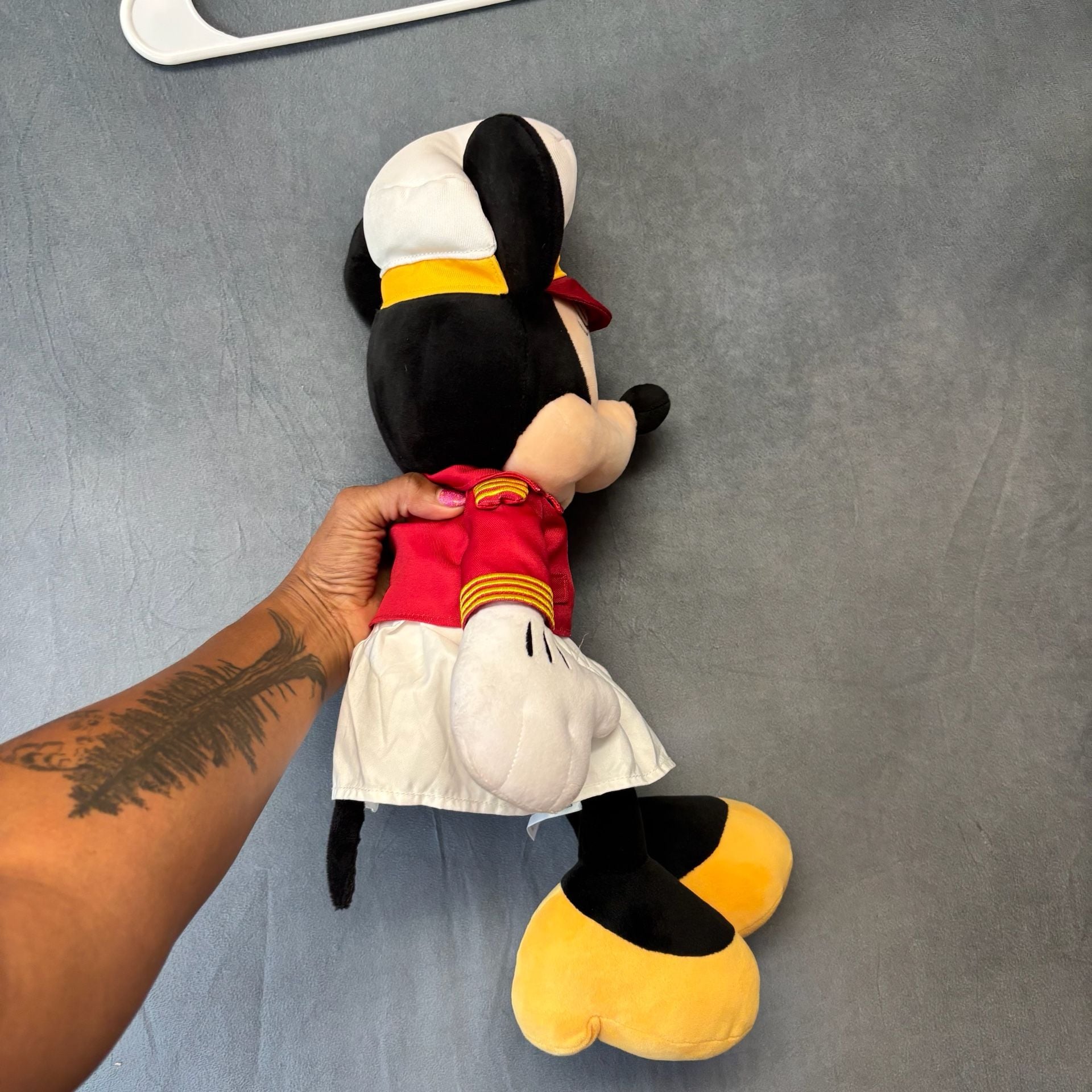 Disney Cruise Line Minnie Mouse Captain Plush Doll Stuffed Animal 5