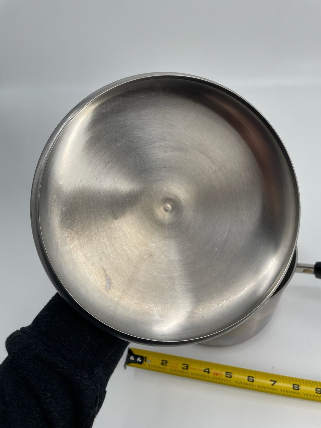Revere Ware 3 Qt Stainless Steel Copper Bottom Saucepan 5